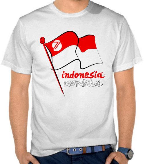 Jual Kaos Indonesia Merdeka 6 - Indonesia - SatuBaju.com